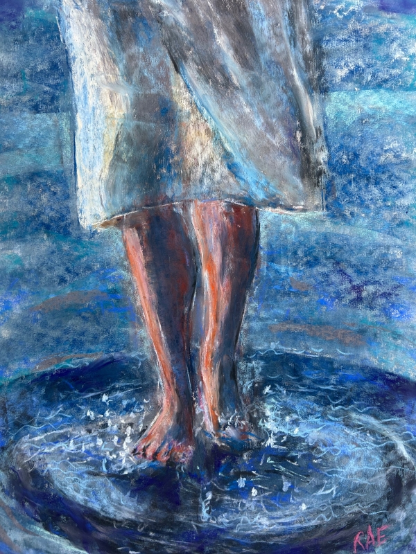 Walk on Water by artist Alan Ehrlich